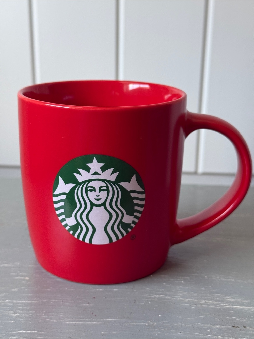2021 Starbucks Classic Red Mermaid Green Logo Coffee Tea Mug Cup 12 oz